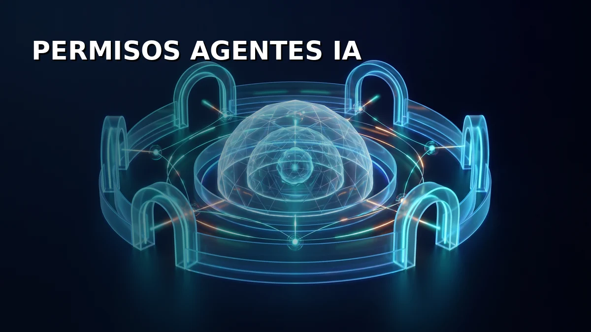 Permisos de agentes de IA: identidad, autorizaciones y accesos mínimos