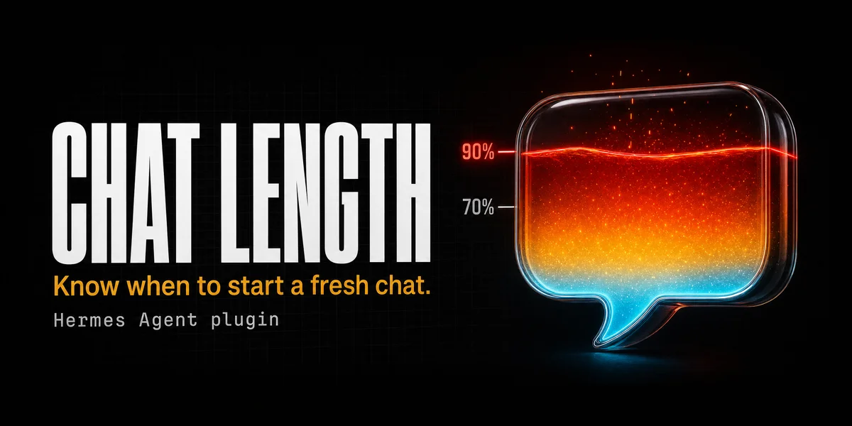 Banner chat-length: Sprechblase als Füllstandsanzeige mit den Marken 70 und 90 Prozent